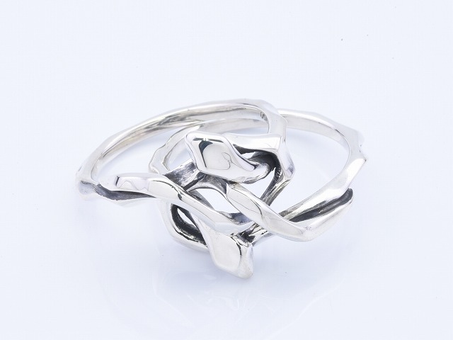 DEAL LTD-KNOT SNAKE RING DOUBLE 23号 KNOT SNAKE RING DOUBLE