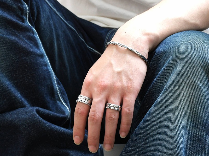【送料&関税込】Lemaire Girasol Double Ring Silver Girasol Ring | LEMAIRE