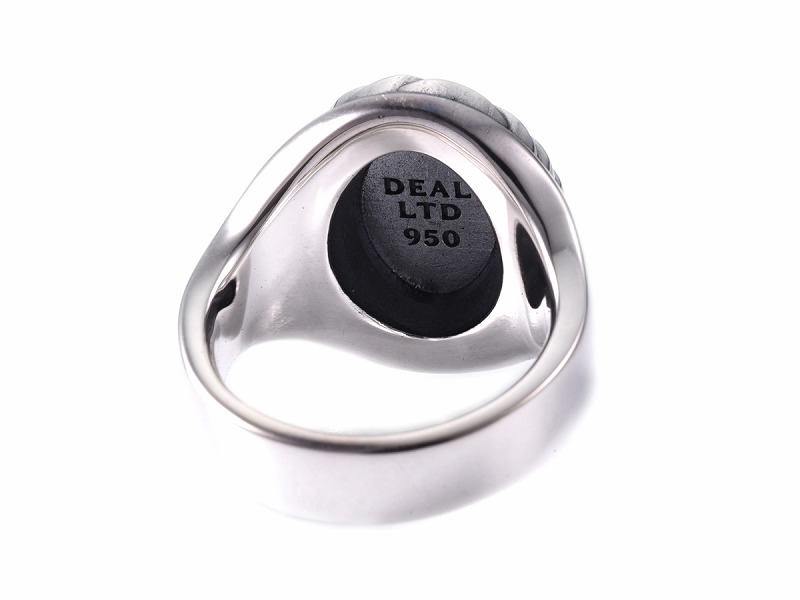 RT:FRAME SIGNET RING 21号 RT:FLAME SIGNET RING
