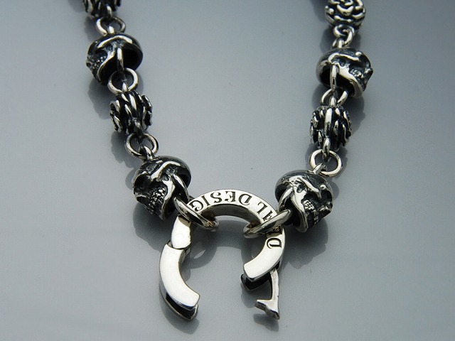 スカルズ＆ローゼスチェーン(M)