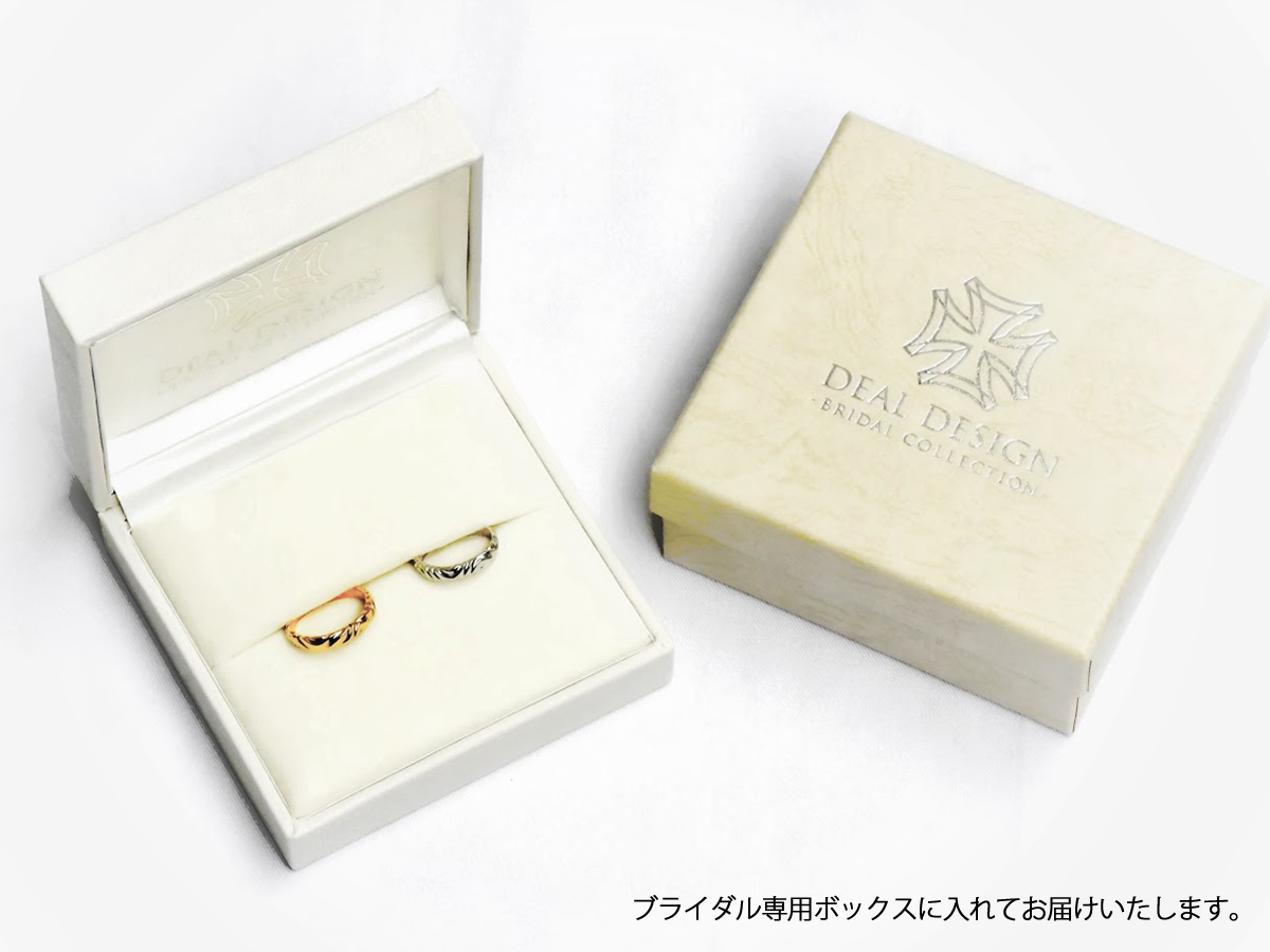 リズテリ最強k184-4.5mm リング＆7.5-8mm ステーションPN WIND LINE RING 4.5mm(K18)
