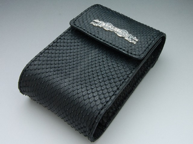 ディール デザイン DEAL DESIGN シルバー マルチレザーボックスブラックパイソン ot 391885 マルチボックス(パイソン)