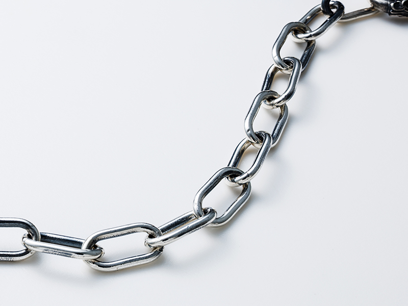 ペーパークリップブレス