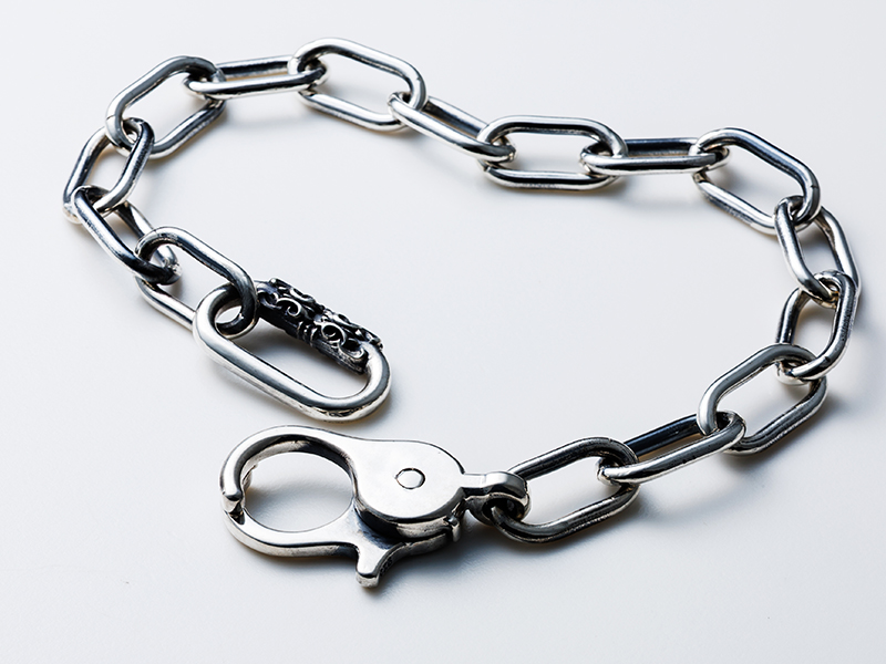 イタリア ヴィンテージ シルバー ペーパークリップ ヘビー