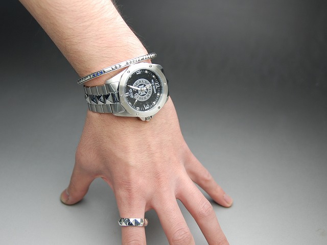 スタッズドラム(シルバー)