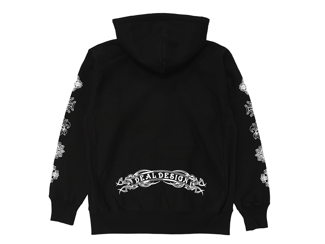 DEAL DESGIN パーカー ロゴストームパーカー