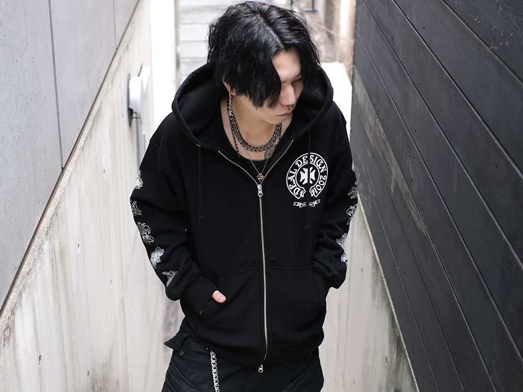 DEAL DESGIN パーカー ロゴストームパーカー