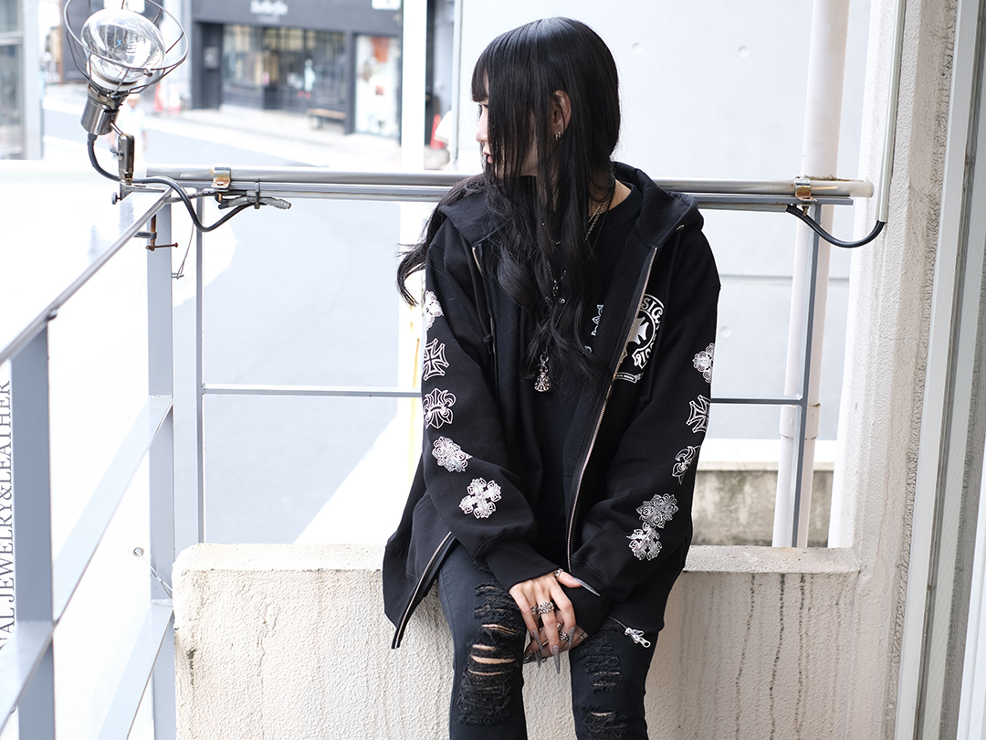 DEAL DESGIN パーカー ロゴストームパーカー